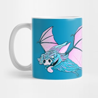 Neon Bat Graffiti Mug